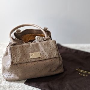 Kate Spade Ostrich Bag in Mauve